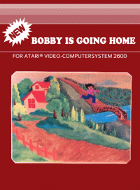 Bobby Is Going Home Atari 2600  box art